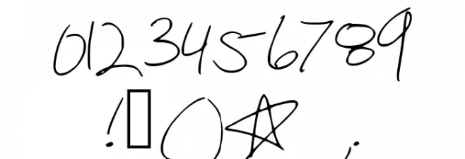 Aries Font OTHER CHARS