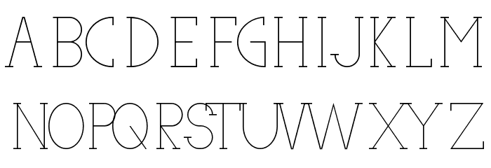 Ariesta Moon Demo Serif Font OTHER CHARS