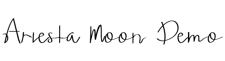 Ariesta Moon Demo  font caratteri gratis