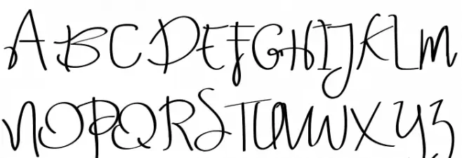Ariesta Moon Demo Font OTHER CHARS