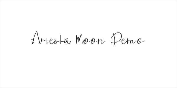 Ariesta Moon Demo Logo