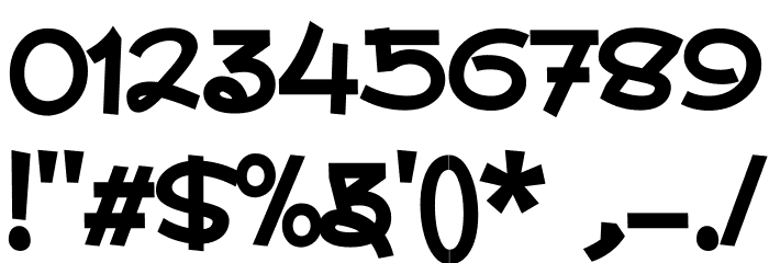 Arigatou Gozaimasu Font OTHER CHARS