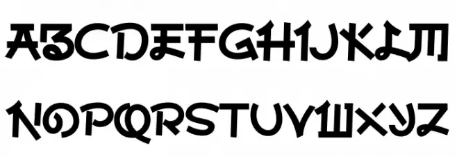 Arigatou Gozaimasu Schriftart Groß