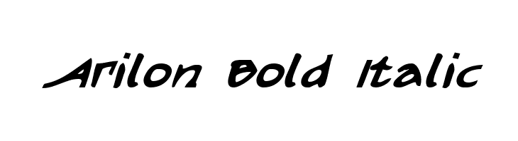 Arilon Bold Italic  font caratteri gratis