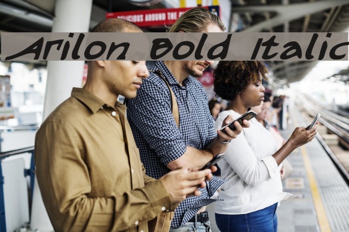 Arilon Bold Italic Example 1