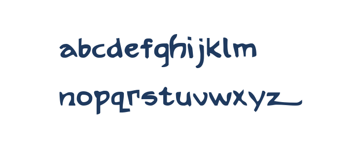 Arilon Bold Lowercase