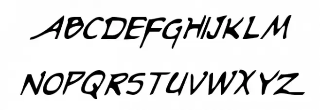 Arilon Condensed Italic Fonte MAIÚSCULAS