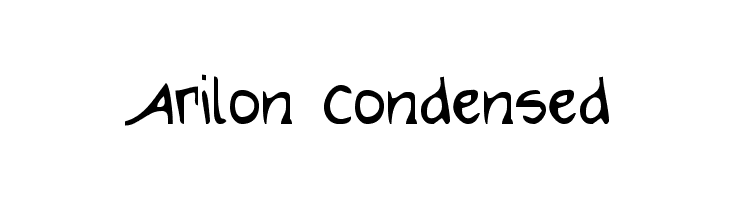 Arilon Condensed  Free Fonts Download