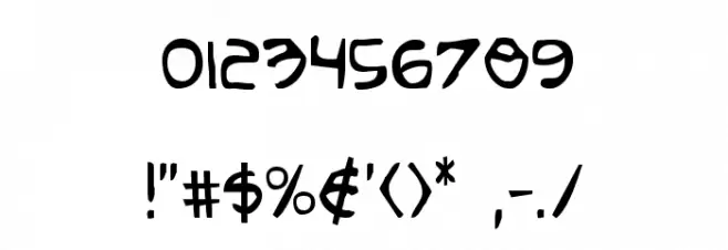 Arilon Condensed Font OTHER CHARS