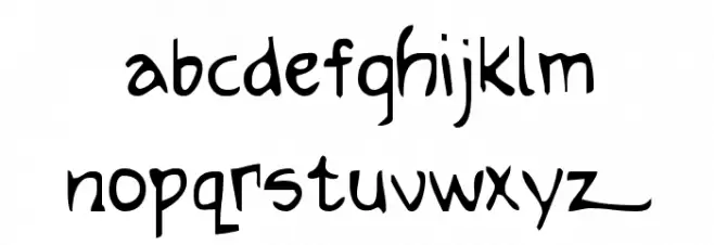 Arilon Condensed फ़ॉन्ट लोअरकेस