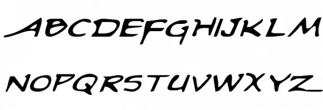 Arilon Expanded Italic Fonte MAIÚSCULAS
