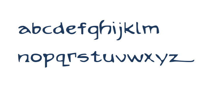 Arilon Expanded Lowercase