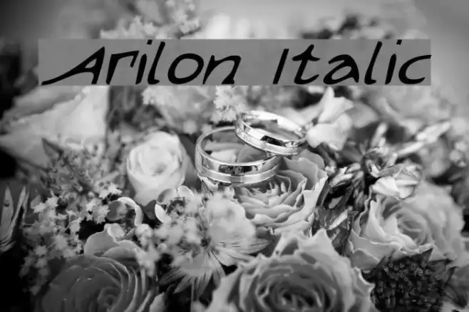 Arilon Italic Example 3