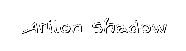 Arilon Shadow  免费字体下载