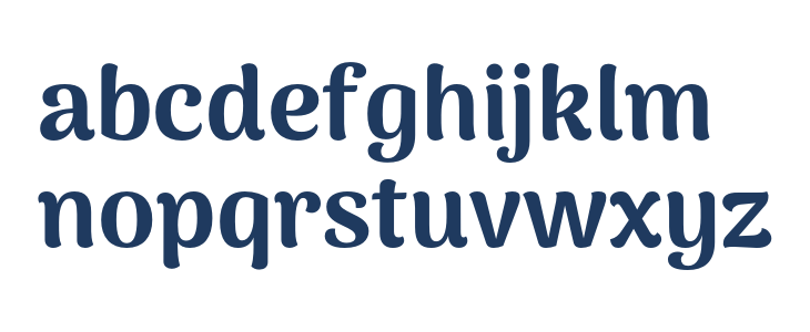 Arima Koshi Bold Lowercase