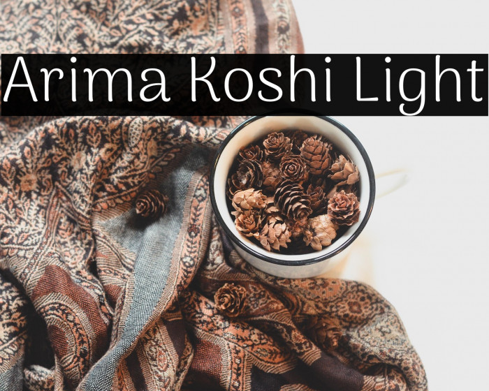 Arima Koshi Light Example 1