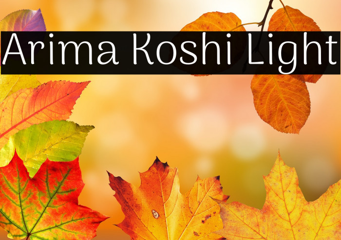 Arima Koshi Light Example 2
