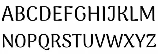Arima Koshi Medium Schriftart Groß