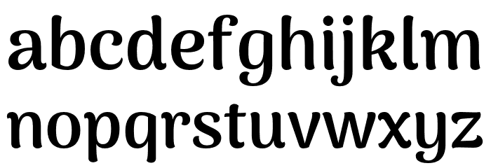 Arima Koshi Semi Bold Schriftart Kleinbuchstaben