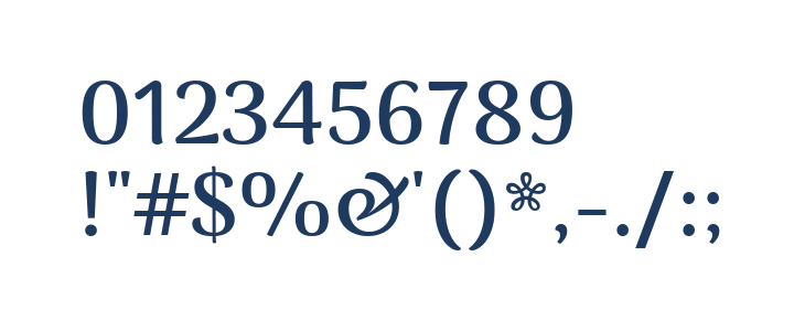 Arima Madurai Bold Other Characters