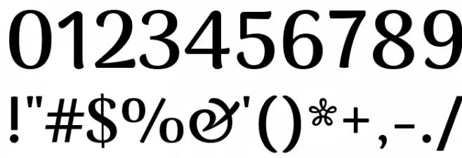 Arima Madurai Bold Font OTHER CHARS