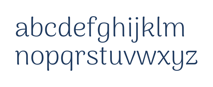 Arima Madurai Light Lowercase