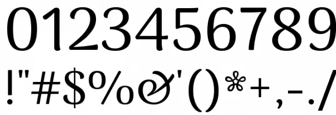 Arima Madurai Medium Font OTHER CHARS