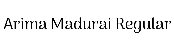 Arima Madurai Regular  Fuentes Gratis Descargar