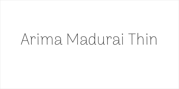 Arima Madurai Thin Logo