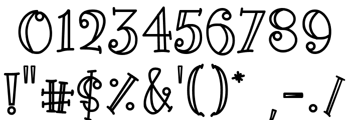 Arima Font OTHER CHARS