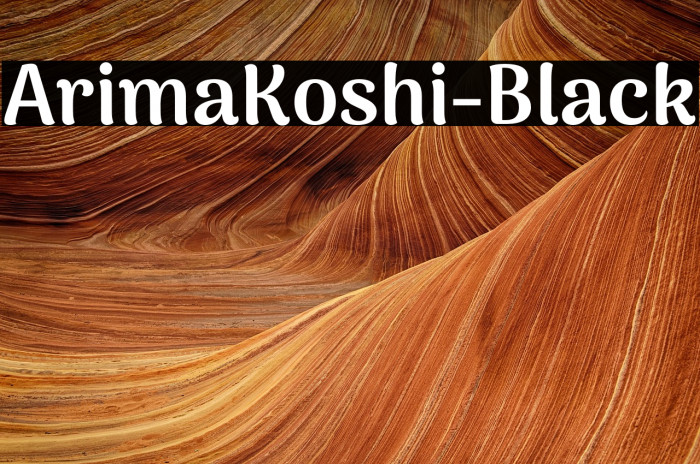 ArimaKoshi-Black Example 1