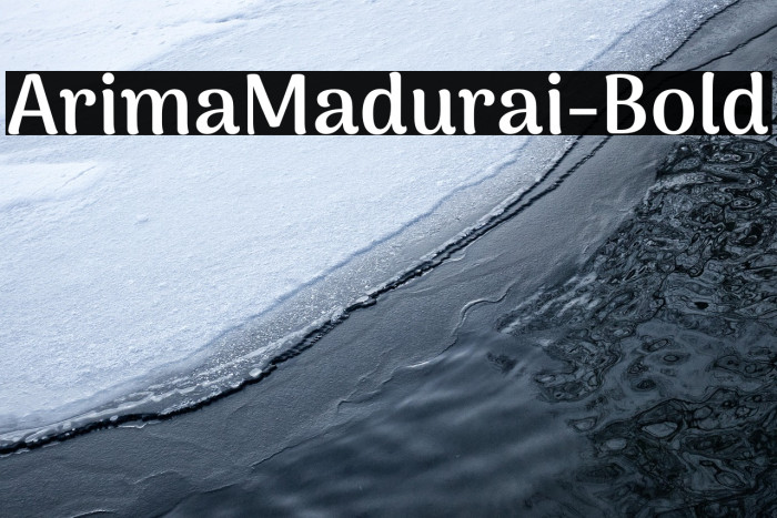 ArimaMadurai-Bold Example 2
