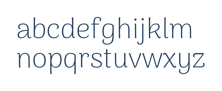 ArimaMadurai-ExtraLight Lowercase