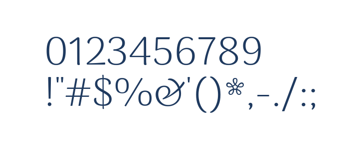 ArimaMadurai-Light Other Characters