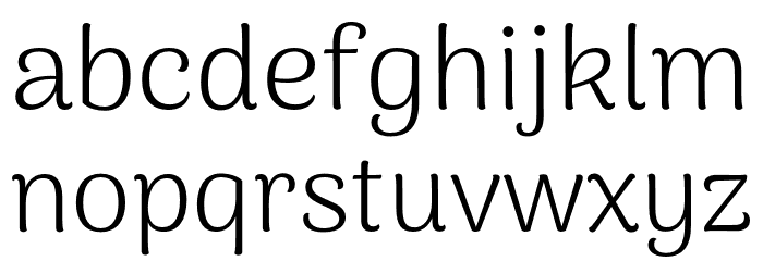 ArimaMadurai-Light Font LOWERCASE