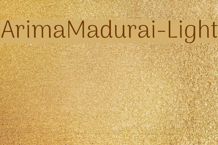 ArimaMadurai-Light Example 2