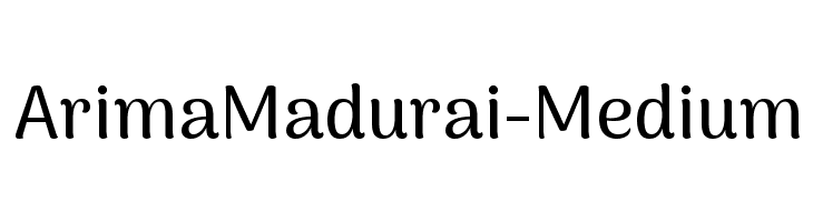 ArimaMadurai-Medium  Descarca Fonturi Gratis