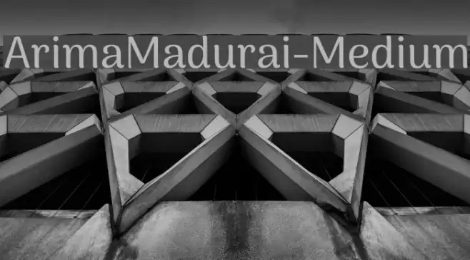ArimaMadurai-Medium Font examples