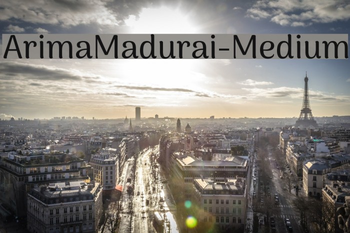 ArimaMadurai-Medium Example 2