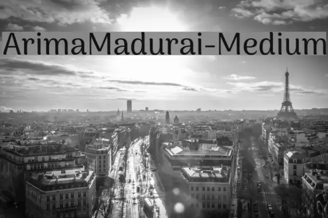 ArimaMadurai-Medium Font examples