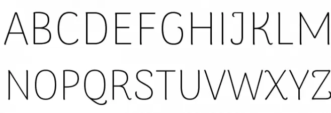 ArimaMadurai-Thin Font UPPERCASE