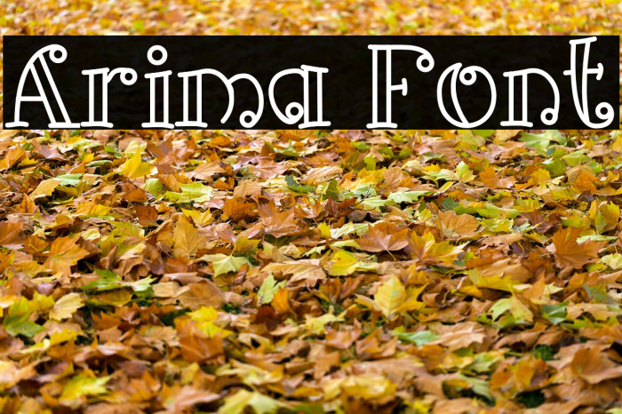 Arima Font examples