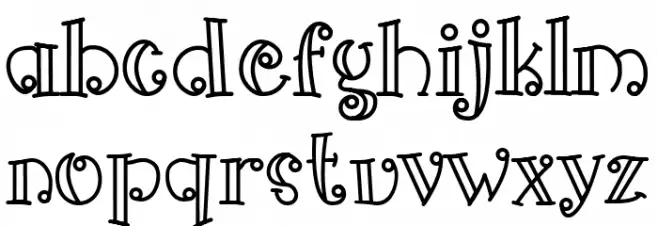 Arima फ़ॉन्ट लोअरकेस