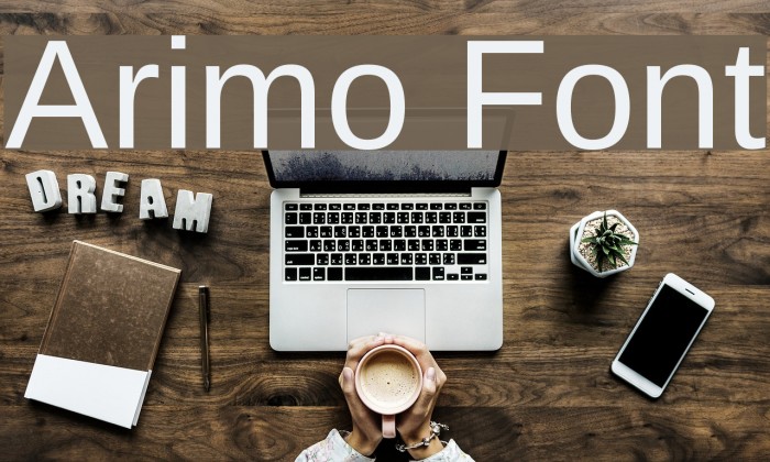 Arimo Font examples