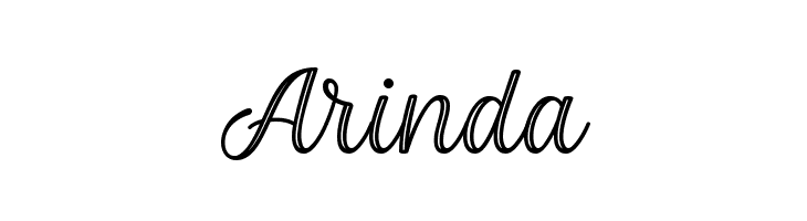 Arinda  Frei Schriftart Herunterladen
