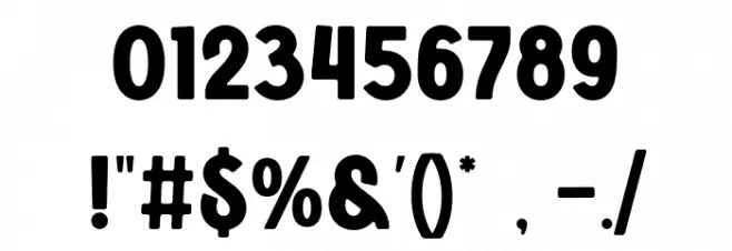 Arinoe Font OTHER CHARS