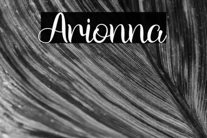 Arionna Example 3