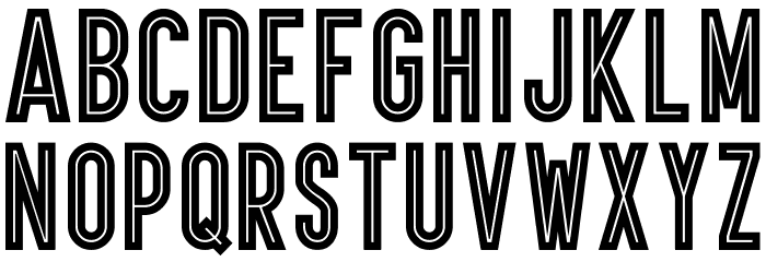 Ariq Font LOWERCASE