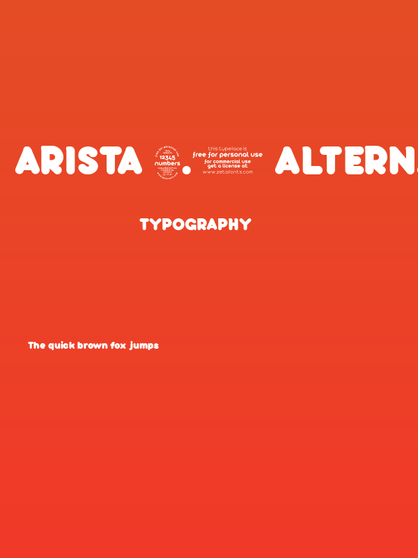 Arista 2.0 Alternate Regular Poster
