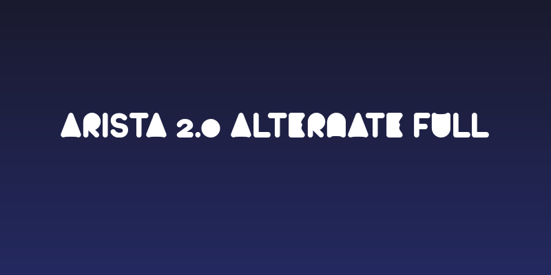 Arista 2.0 Alternate full Social Header